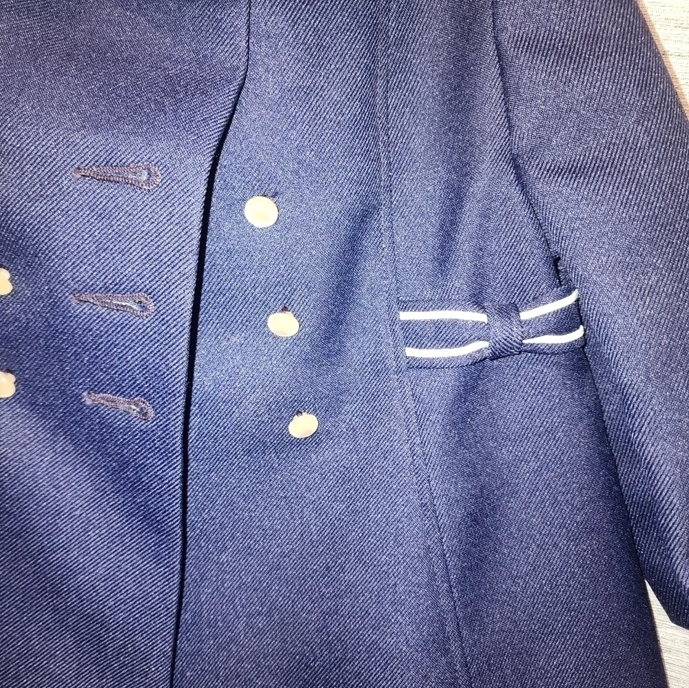 Vintage Cute Togs Pea Coat 2t Made USA